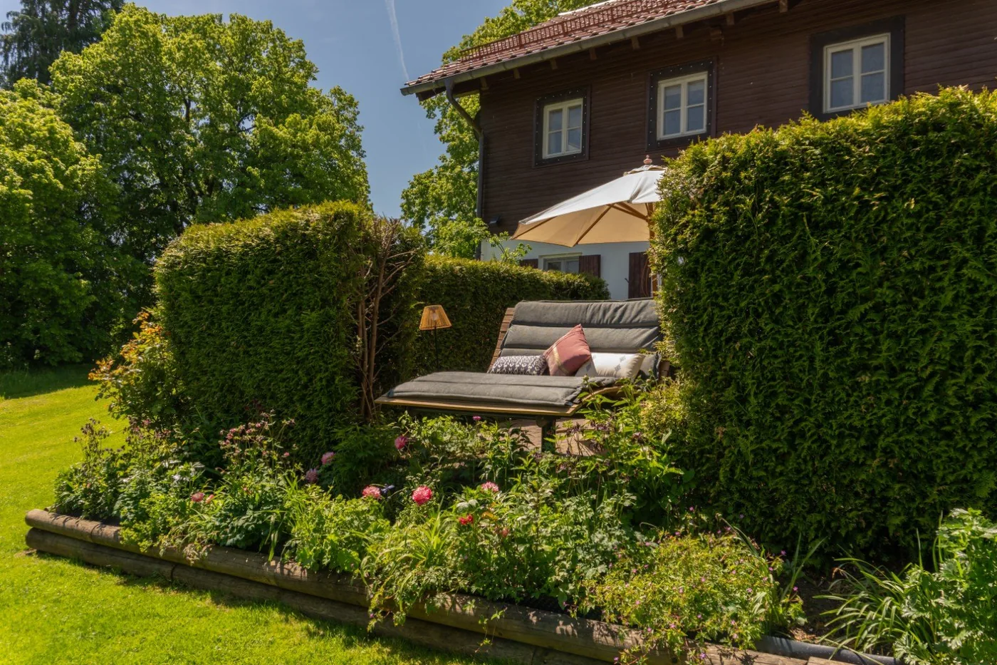 Liegeplatz im Garten